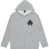 Felpa con cappuccio Chrome Hearts Triple Leather Cross Zip up Felpa con cappuccio Chrome Hearts Triple Leather Cross Zip up