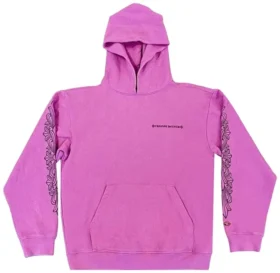 Felpa con cappuccio Chrome Hearts X Matty Boy Web viola