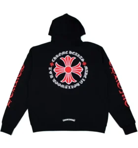Felpa con cappuccio e zip a croce Chrome Hearts Made in Hollywood Plus