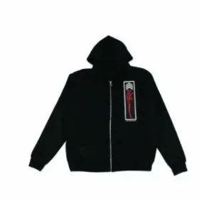 Felpa con cappuccio e zip Chrome Hearts Black Foti Jarvis Block Felpa con cappuccio e zip Chrome Hearts Black Foti Jarvis Block