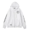 Felpa con cappuccio e zip Chrome Hearts Los Angeles