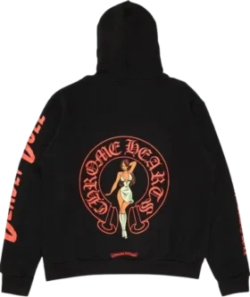 Felpa con cappuccio esclusiva Chrome Hearts X Deadly Doll Felpa con cappuccio esclusiva Chrome Hearts X Deadly Doll