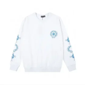 felpa girocollo con logo blu chrome hearts 2 280x280 - Felpa girocollo con logo blu Chrome Hearts