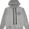 Felpe con cappuccio Chrome Hearts Framed Plus Cross Felpe con cappuccio Chrome Hearts Framed Plus Cross
