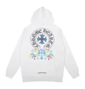 Felpe con cappuccio unisex Chrome Hearts ispirate allo streetwear
