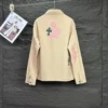 Giacca Chrome Hearts con croci rosa e nere