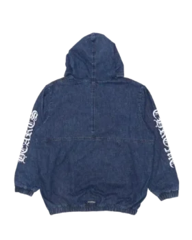 Giacca in denim con cappuccio e Cross Patch Ruckus Giacca in denim con cappuccio e Cross Patch Ruckus