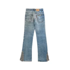 Jeans a zampa Chrome Hearts