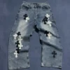 Jeans baggy Chrome Hearts Jeans baggy Chrome Hearts
