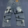 Jeans baggy Chrome Hearts Jeans baggy Chrome Hearts