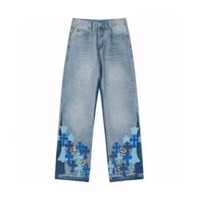 Jeans bootcut incrociati Chrome Hearts Jeans bootcut incrociati Chrome Hearts