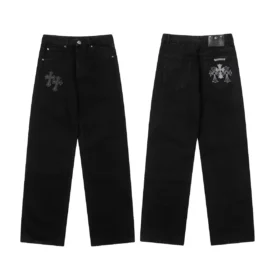 Jeans Chrome Heart neri Jeans Chrome Heart neri