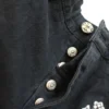 Jeans Chrome Hearts con croce multicolore Jeans Chrome Hearts con croce multicolore