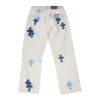 Jeans Chrome Hearts con Cross Patch Jeans Chrome Hearts con Cross Patch