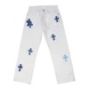 Jeans Chrome Hearts con Cross Patch Jeans Chrome Hearts con Cross Patch
