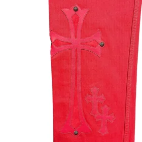 Jeans Chrome Hearts Levi’s con Cross Patch