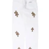 Jeans Chrome Hearts Levi’s con Cross Patch leopardato Jeans Chrome Hearts Levi’s con Cross Patch leopardato