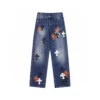 Jeans in denim Chrome Hearts Blue Cross