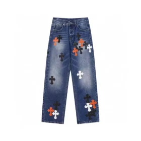 Jeans in denim Chrome Hearts Blue Cross Jeans in denim Chrome Hearts Blue Cross
