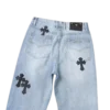Jeans in denim Chrome Hearts Fiends Jeans in denim Chrome Hearts Fiends