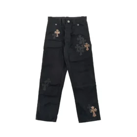 Jeans neri Chrome Hearts