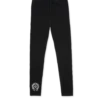 Leggings in cotone nero Chrome Hearts Leggings in cotone nero Chrome Hearts