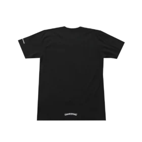 Maglietta a maniche corte con lettere sul collo Chrome Hearts