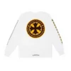 Maglietta a maniche lunghe Chrome Hearts bianca Maglietta a maniche lunghe Chrome Hearts bianca
