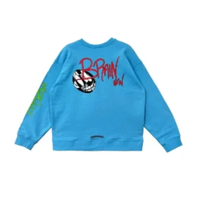 Maglietta a maniche lunghe Chrome Hearts Matty Boy Blue