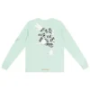 Maglietta a maniche lunghe con logo Chrome Hearts sul collo Maglietta a maniche lunghe con logo Chrome Hearts sul collo