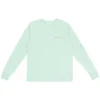 Maglietta a maniche lunghe con logo Chrome Hearts sul collo Maglietta a maniche lunghe con logo Chrome Hearts sul collo