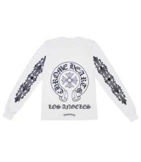 Maglietta a maniche lunghe esclusiva Chrome Hearts Los Angeles