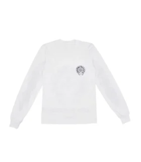 Maglietta a maniche lunghe esclusiva Chrome Hearts Los Angeles