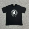 Maglietta Bape X Chrome Hearts nera Maglietta Bape X Chrome Hearts nera