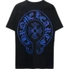 Maglietta Blue Horseshoe Chrome Hearts Maglietta Blue Horseshoe Chrome Hearts