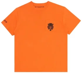 Maglietta Chrome Hearts arancione