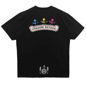 Maglietta Chrome Hearts arcobaleno