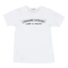 Maglietta Chrome Hearts Comme Des Garçons bianca Maglietta Chrome Hearts Comme Des Garçons bianca