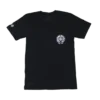 Maglietta Chrome Hearts con Horseshoe multicolore e croce diritta Maglietta Chrome Hearts con Horseshoe multicolore e croce diritta