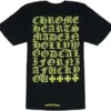 Maglietta Chrome Hearts Made in Hollywood nera Maglietta Chrome Hearts Made in Hollywood nera