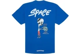 Maglietta Chrome Hearts Matty Boy Space – Blu