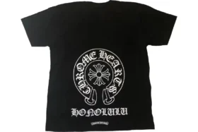 Maglietta esclusiva Chrome Hearts Honolulu, nera