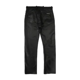 Pantaloni al ginocchio in pelle Fleur di Chrome Hearts