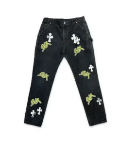 Pantaloni da carpentiere Chrome Hearts Sex Records