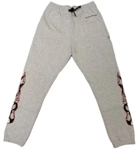Pantaloni della tuta Chrome Hearts Matty Boy Brain grigio melange