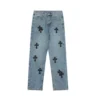 Pantaloni in denim Chrome Hearts Flairny Cemetery Cloth Pantaloni in denim Chrome Hearts Flairny Cemetery Cloth