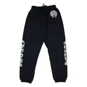 Pantaloni in pelle Chrome Hearts