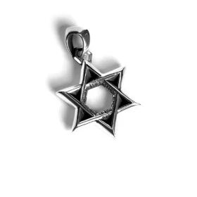 Piccolo ciondolo a forma di Star of David Piccolo ciondolo a forma di Star of David