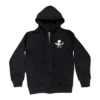 Rara felpa con cappuccio e zip con logo Ch Foti Skeleton Circle Rara felpa con cappuccio e zip con logo Ch Foti Skeleton Circle
