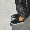 Scarpa slip-on Chrome Hearts Dagger in crine di cavallo Scarpa slip-on Chrome Hearts Dagger in crine di cavallo